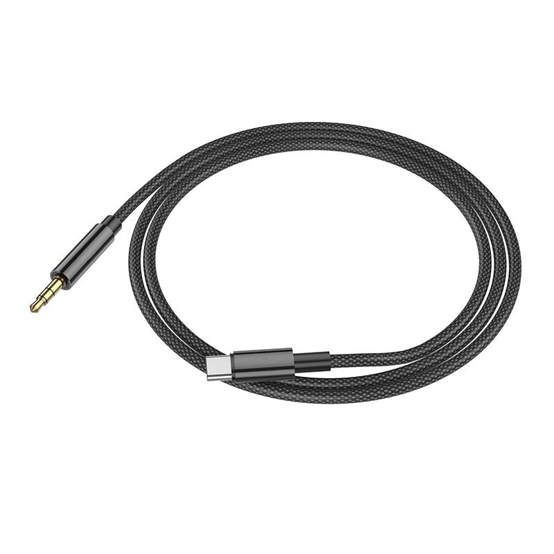Câble audio USB-C vers prise Mael Aux 3,5 mm (1 m) Câble audio USB-C vers prise Mael Aux 3,5 mm (1 m)